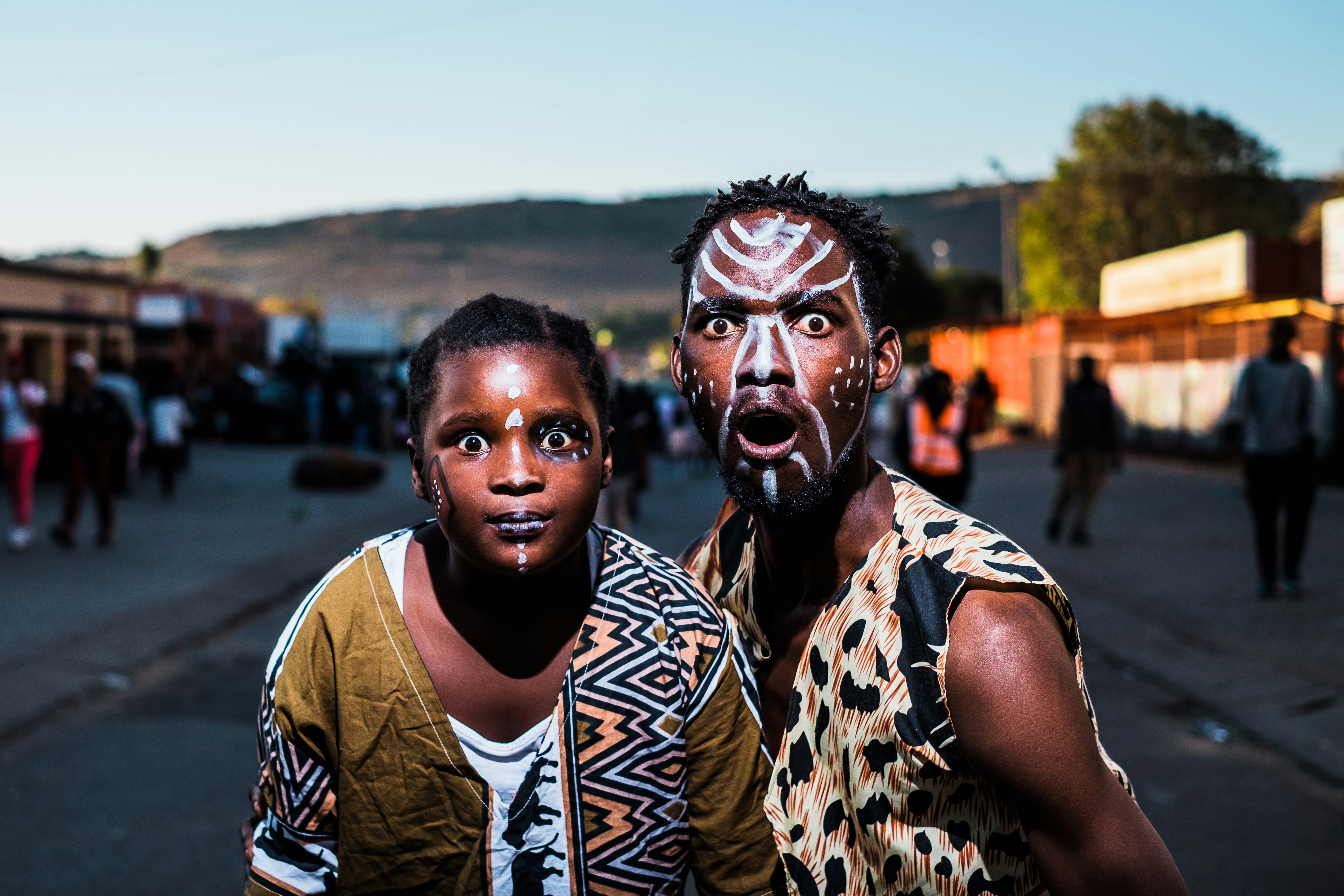 African cultural costume